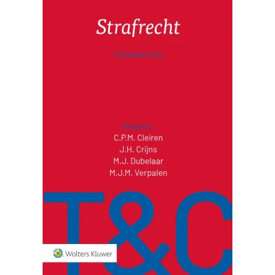 Afbeelding van Tekst &amp; Commentaar Strafrecht