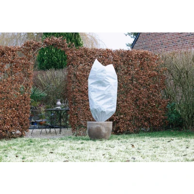 Afbeelding van Beschermhoes Planten met Koord Wit Ø50 cm x 100 Set 3 Stuks