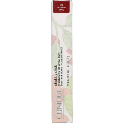 Afbeelding van Clinique Chubby Stick Moisturizing LIP Colour BALM Lippenbalsem, Dames, Maat: 3 g, Broadest berry