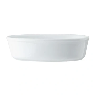 Afbeelding van Mikasa MKCHPIEDISH Krijt Porselein Ovale Taart Schotel, 18cm, Wit