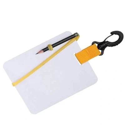 Afbeelding van Keenso Schrijfmachine, onderwater schrijfbord met draaiknop en potlood voor watersportduikzwemmen Duiken