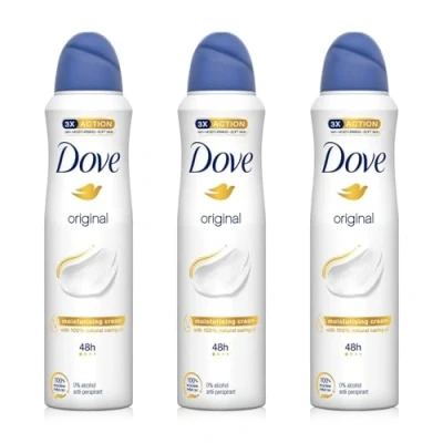 Afbeelding van Dove Original Deodorant Spray 6 x 150 ml