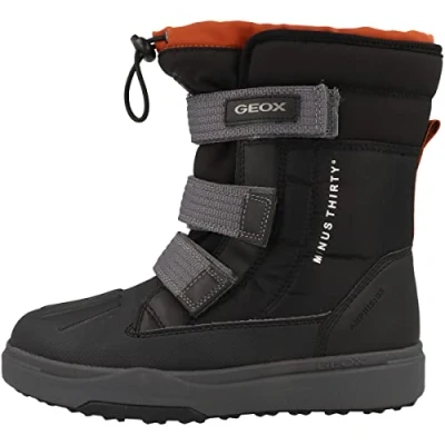 Afbeelding van Geox J Bunshee Pg Boy B A Laarzen voor jongens, Black Rust, 38 EU