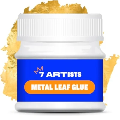 Afbeelding van 7 Artists Glue Bladgoud 50 ml Missie voor Lijm Gouden Bladgoudlijm Platen Bladverguldende