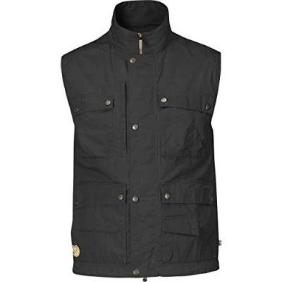 Afbeelding van Fjällräven Reporter Lite Bodywarmer Heren Dark Grey L Grijs Outdoor Jack