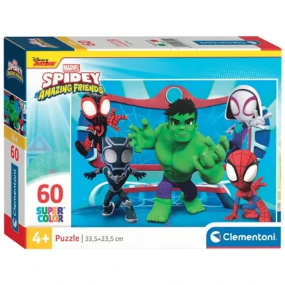 Afbeelding van Clementoni Legpuzzel Super Color Spidey, 60st.