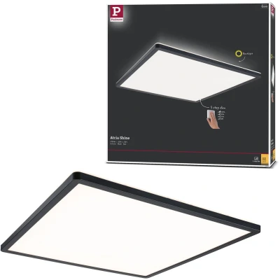 Afbeelding van LED paneel Atria Shine 3 Step Dim Eckig 420x420mm 2700LM 3000K zwart