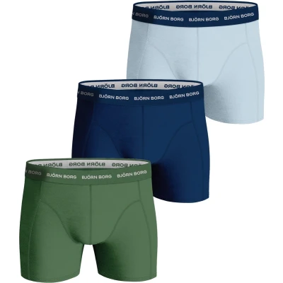 Afbeelding van Björn Borg Cotton Stretch boxers heren normale lengte (3 pack) multicolor
