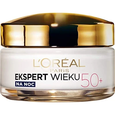 Afbeelding van L&#039;oreal Loreal Age Specialist Expert 50+ Anti rimpel verstevigende nachtcrème, 50 ml