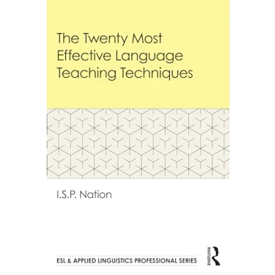 Afbeelding van ESL &amp; Applied Linguistics Professional Series The Twenty Most Effective Language Teaching Techniques