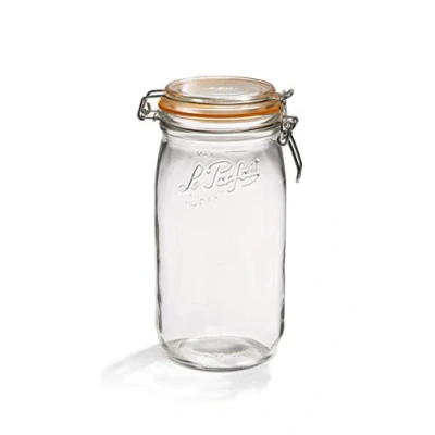 Afbeelding van Le Parfait Super Weckpot Ø 85 mm 1,5 L Set 6
