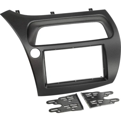 Afbeelding van 2 DIN Paneel geschikt voor Honda Civic 2006 2012 Kleur: zwart