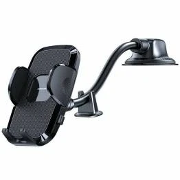 Afbeelding van Joyroom Auto Telefoonhouder met Flexibele Arm voor Dashboard en Voorruit Zwart