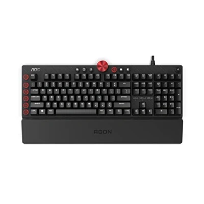 Afbeelding van AGON AKG700 Gaming Keyboard Spaanse lay out Cherry MX Red Switches Anti Ghosting AOC G Tools software N Key Rollover