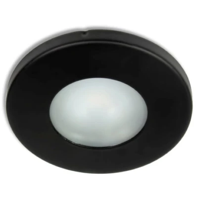 Afbeelding van IP44 LED inbouwspot Ellie Rond Zwart Extra Warm Wit Dimbaar 4W Philips