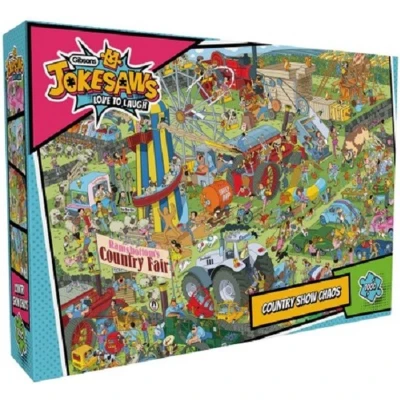Afbeelding van puzzel Gibsons Country show Chaos (1000)