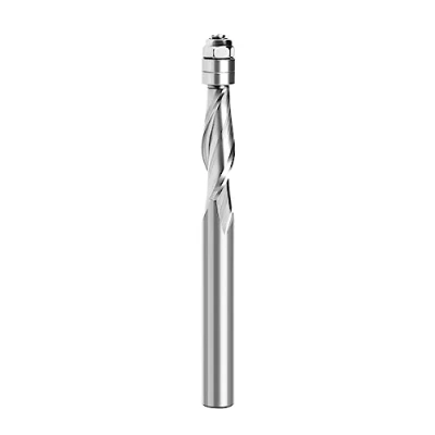Afbeelding van 8mm Schacht Flush Trim Spiralen Top Lager Router Bit UP Cut End Mill Gezicht Houtbewerking Frees Vervanging