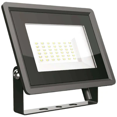 Afbeelding van V TAC VT 4934 B LED Schijnwerper IP65 Zwarte behuizing 30 Watt 2510 Lumen 4000K