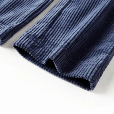 Afbeelding van Kinderbroek 116 ribfluweel marineblauw