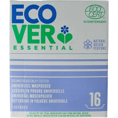 Afbeelding van Ecover Essential Waspoeder Universal 1,2KG
