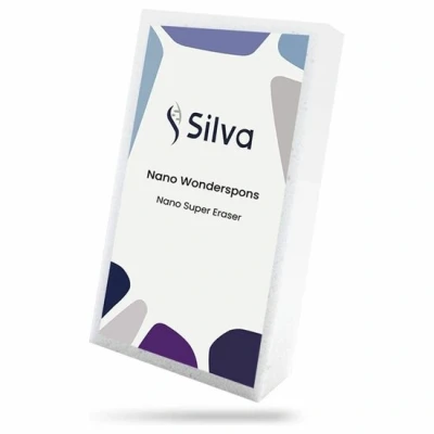 Afbeelding van Silva 1x Wonderspons Hardnekkige Vuilgum Magische Reinigingsspons