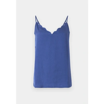 Afbeelding van ONLY Onldebbie Singlet Top, Dames, Maat: 44, Skipper blue