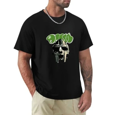 Afbeelding van Mf Doom Fashion T Shirt Men Cotton Tee Short Sleeve Casual Unisex Black Size L