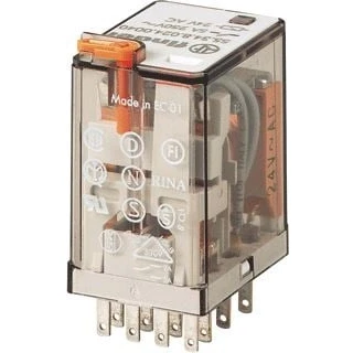 Afbeelding van Finder 55.34.9.024.5040 Steekrelais 24 V/DC 7 A 4x wisselcontact 1 stuk(s)