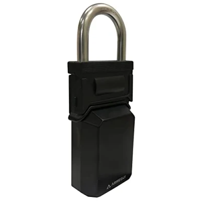 Afbeelding van ARREGUI KEEPER SEG021 Sleutelkast met haak Sleutelsafe voor Binnen en Buiten Auto Codecombinatie Bevestigingsbeugel 13,4x7x3,7 cm Eenvoudige Bediening zwart