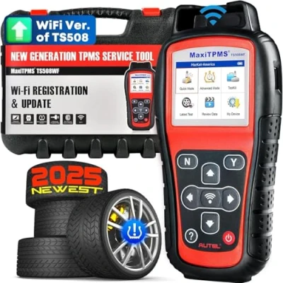 Afbeelding van Autel MaxiTPMS TS508WF TPMS Programmeertool, 2024, wifi versie van TS508, TS501, TS408, TS601, bandenspanningsbewaking, MX sensoren, programmeren, alle sensoren opnieuw leren en activeren, terug