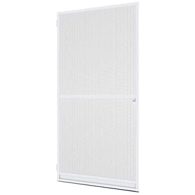 Afbeelding van Windhager Bescherming tegen insecten spanraam deur Expert vliegengaas aluminium frame voor deuren, zelfbouwpakket 100 x 210 cm, wit, 04330