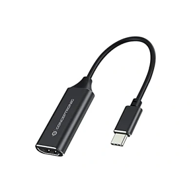 Afbeelding van Conceptronic ABBY03B video kabel adapter HDMI Type A (Standaard) USB C Zwart