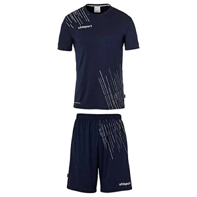 Afbeelding van Uhlsport Score 26 Voetbalset Korte Mouw Heren Marine / Wit Maat: 2XL