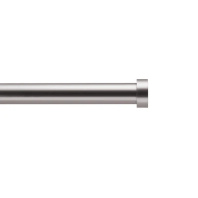 Afbeelding van ACAZA Gordijnroede, Uitschuifbare Gordijn Rail, Stang 125 240cm, Zilver