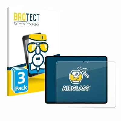 Afbeelding van BROTECT Screenprotector voor Apple iPad Air 13&quot; WiFi 2025 Folie Beschermfolie Beschermglas transparant (3 Stuks)