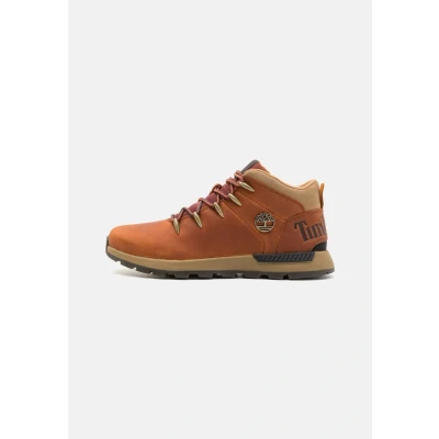 Afbeelding van Timberland Sprint Trekker Sportieve veterschoenen, Heren, Maat: 43.5, Medium orange Leer en textiel
