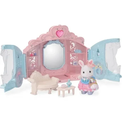 Afbeelding van Sylvanian Families 5758 Schitterende kleedkamer inclusief 1 fluweelzachte speelfiguur