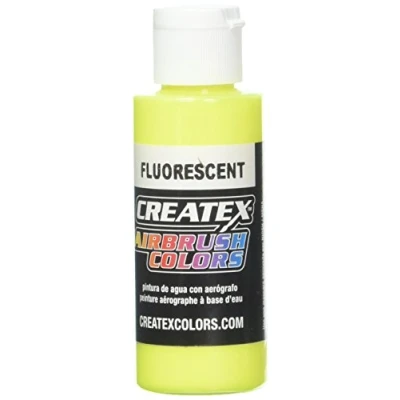 Afbeelding van Createx 60 ml verf, fluorescerend geel