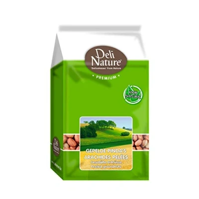 Afbeelding van 10x Deli Nature Gepelde Pinda&#039;s 1 kg