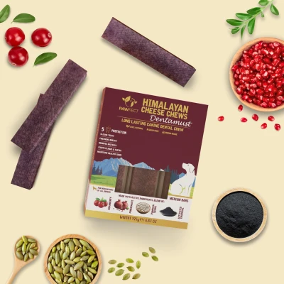 Afbeelding van Pawfect Dentamust Bars Veenbessen Medium 195 gr.