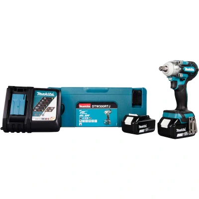 Afbeelding van Makita 18 V Slagmoersleutel DTW300RTJ