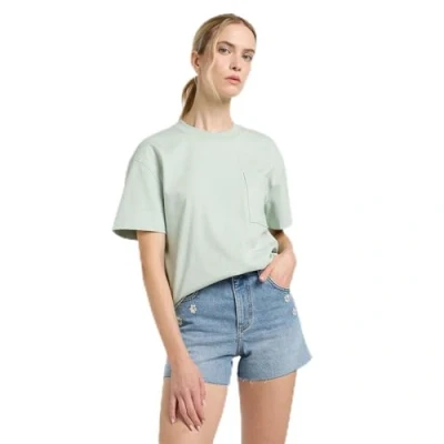 Afbeelding van Lee Short Sleeve Relaxed FIT Tshirt basic, Dames, Maat: 40, Soft sage