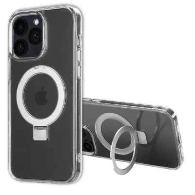 Afbeelding van Apple iPhone 14 Pro Max MagSafe Hoesje Kunststof Accezz Hardcase/Backcover Transparant Telefoonhoesje Shockproof/Valbescherming