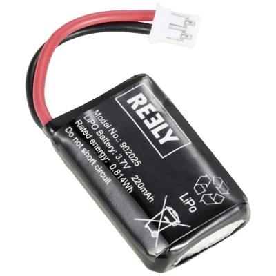 Afbeelding van Reely LiPo accupack 3.7 V 220 mAh Aantal cellen: 1 Kabelschoen