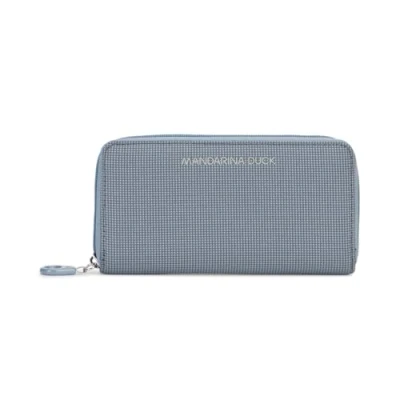 Afbeelding van MANDARINA DUCK portemonnee MD20 Zip Wallet Iron blauwgrijs
