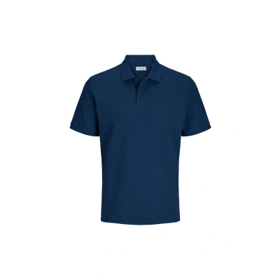 Afbeelding van Jack &amp; Jones Jjeaustin SS NOOS Poloshirt, Heren, Maat: XS, Navy blazer
