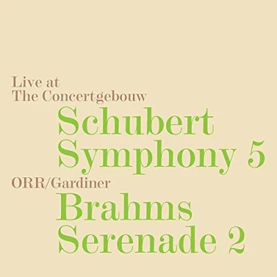 Afbeelding van Orchestre Révolutionnaire et Romantique Schubert Brahms Symphony No. 5 In (CD)