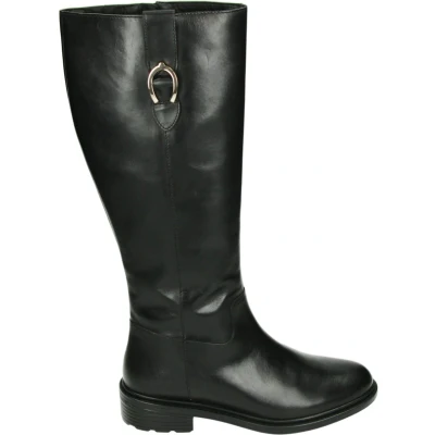 Afbeelding van Geox D46TGD Lange laarzenDames laarzen Kleur: Zwart Maat: 37