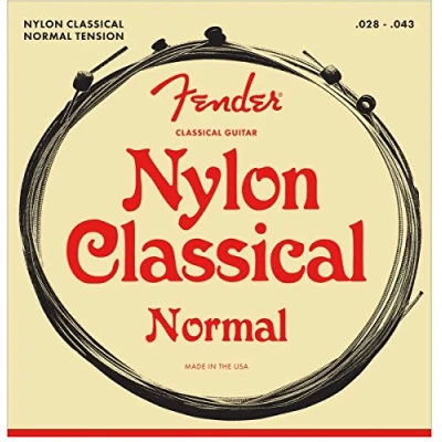 Afbeelding van Fender 130 Nylon Ball End snarenset klassiek medium