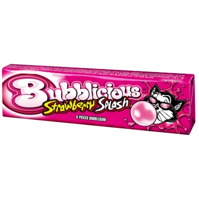 Afbeelding van Bubblicious Aardbei Strip (5 stuks)